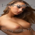 Horny woman