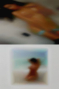 Oversexed naked woman.